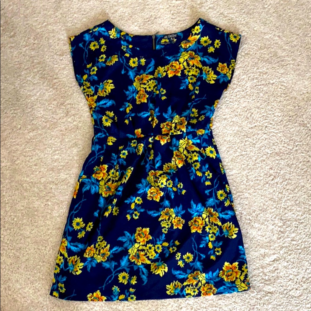 Floral mini dress